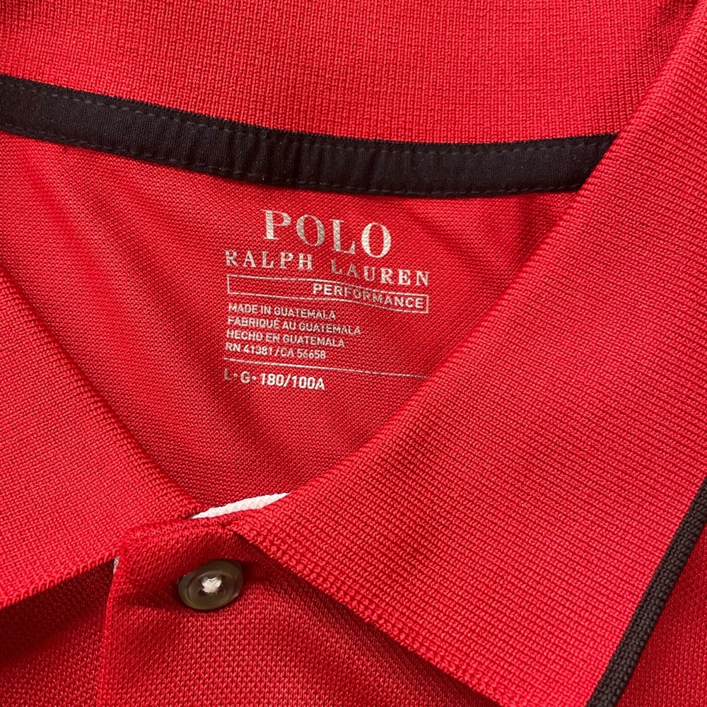 Short sleeve performance polo by Ralph Lauren